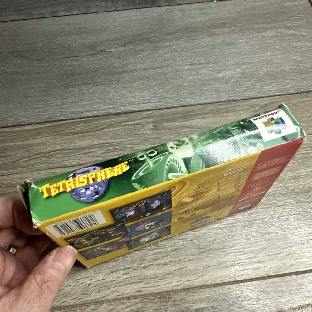 Tetrisphere‎ N64 Nintendo 64 Complete CIB Authentic